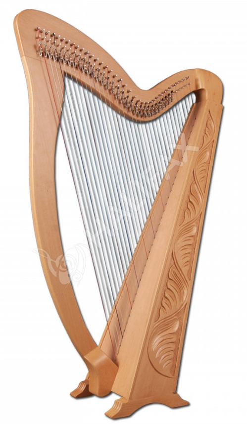 Harfa celtycka - Halifax 2775 BW Celtic Harp 36