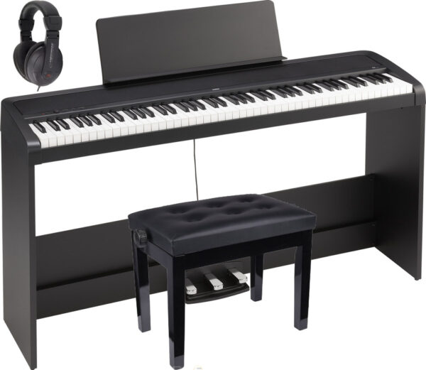 KORG B2 SP czarne + ŁAWA SŁUCHAWKI