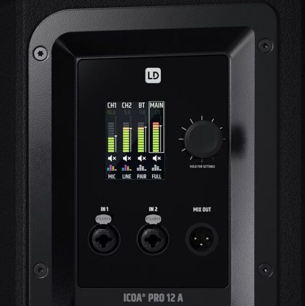 LD Systems ICOA PRO 12 A - kolumna aktywna 1000W RMS0