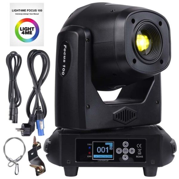 LIGHT4ME Focus 100 SPOT Pryzma - głowica ruchoma LED