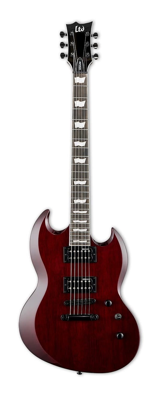 LTD VIPER 256 STBC SEE THRU BLACK CHERRY