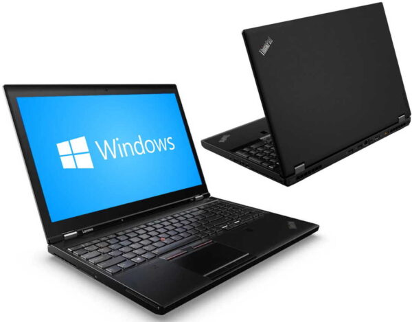 Lenovo ThinkPad P50 15,6" i7-6820HQ 32GB RAM 512GB SSD Nvidia Quadro Win11 Pro