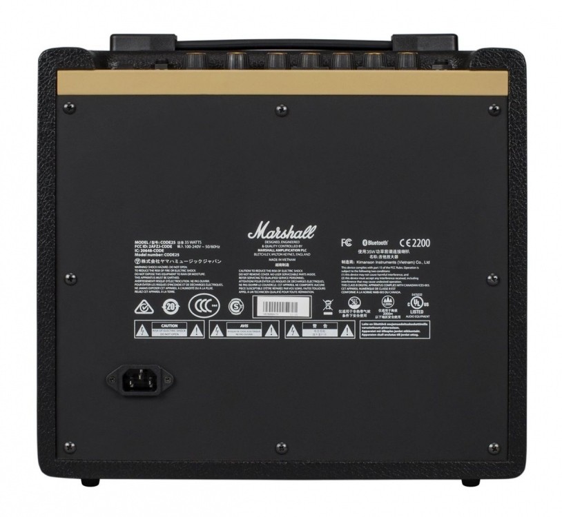 Marshall CODE 25C - combo gitarowe3 Marshall CODE 25C - combo gitarowe3