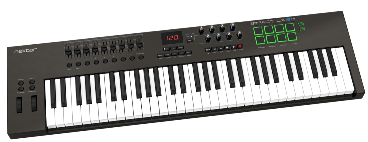 Nektar Impact LX61+ klawiatura sterująca MIDI0