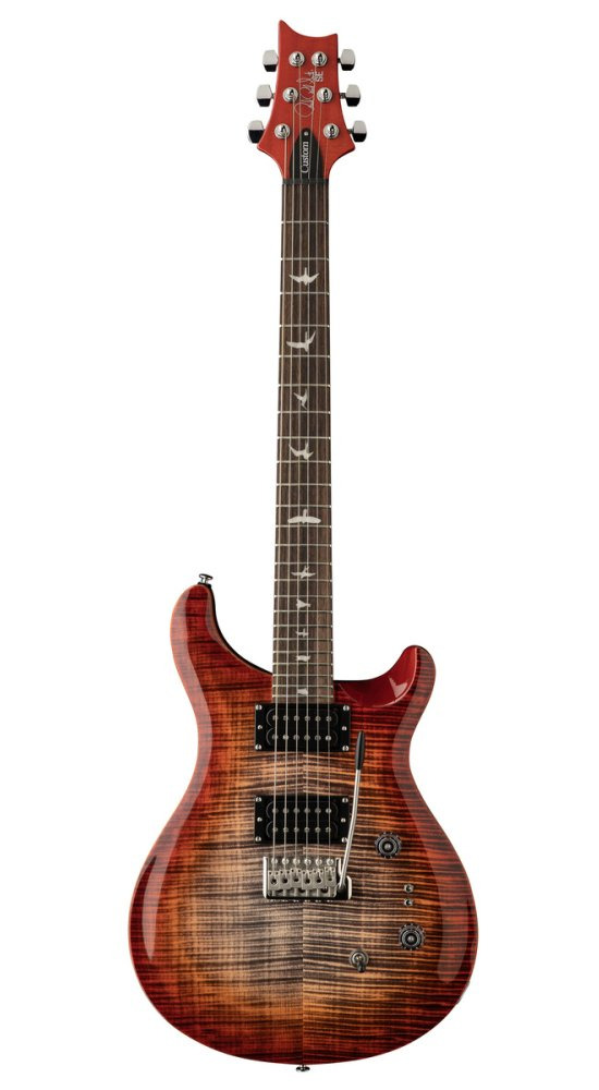 PRS SE Custom 24-08 Charcoal Cherryburst - gitara elektryczna