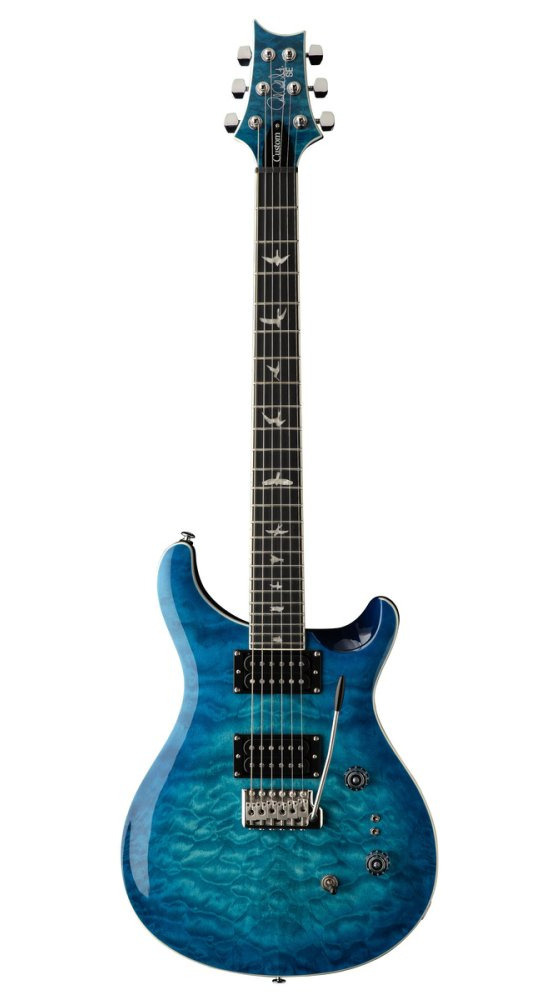 PRS SE Custom 24-08 Quilt Lake Blue - gitara elektryczna