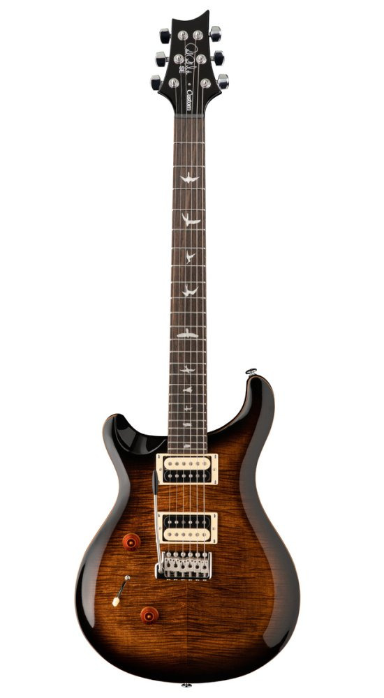 PRS SE Custom 24 "Lefty" Black Goldburst - gitara elektryczna