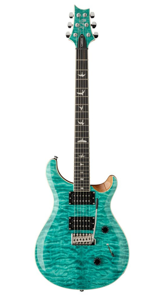 PRS SE Custom 24 Quilt Turqouise - gitara elektryczna