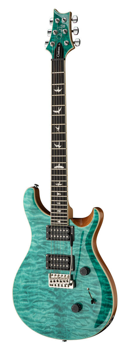 PRS SE Custom 24 Quilt Turqouise - gitara elektryczna0
