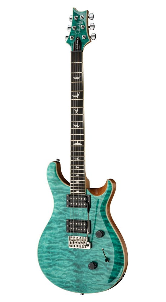 PRS SE Custom 24 Quilt Turqouise - gitara elektryczna0