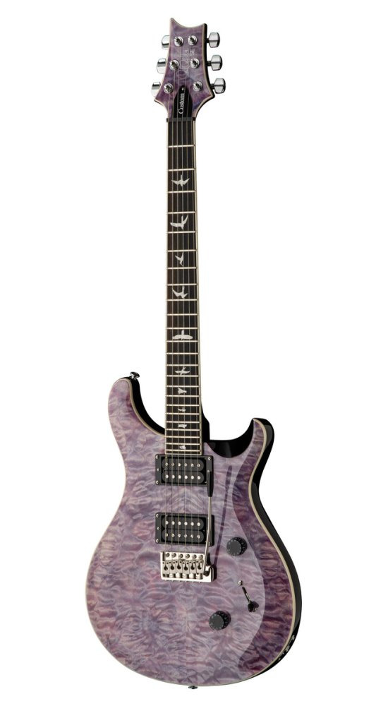 PRS SE Custom 24 Quilt Violet - gitara elektryczna0