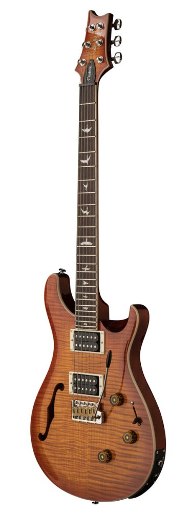 PRS SE Custom 24 Semi Hollow Piezo Vintage Sunburst - gitara elektryczna0