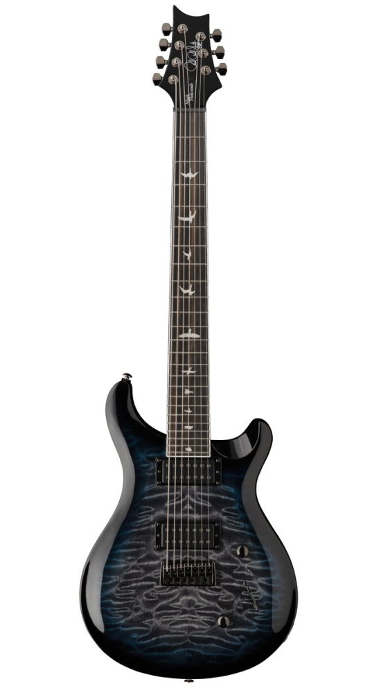PRS SE Mark Holcomb SVN Holcomb Blue Burst - gitara elektryczna, 7-strunowa