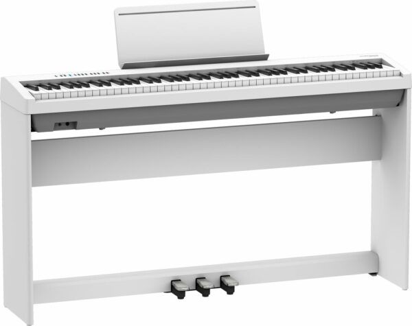 ROLAND FP-30X białe + STATYW I LISTWA PEDAŁOWA + ŁAWA + SŁUCHAWKI 0