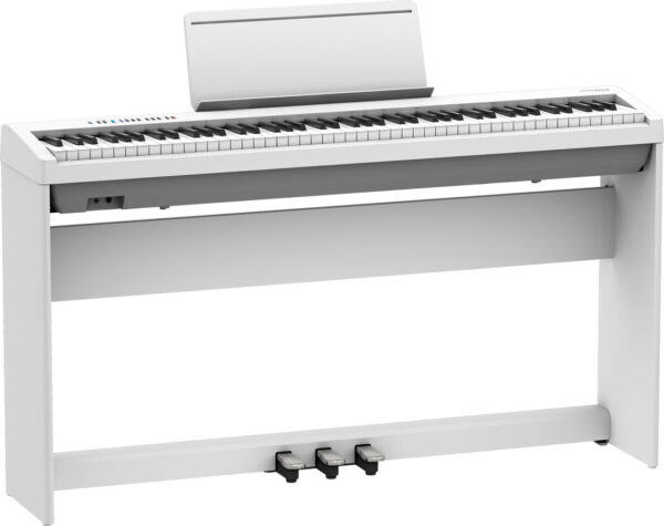 ROLAND FP-30X białe + STATYW I LISTWA PEDAŁOWA