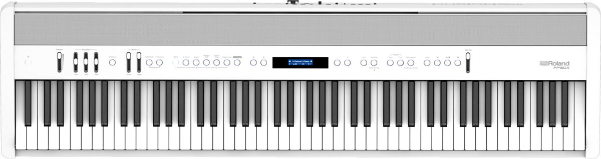 ROLAND FP-60X białe + STATYW i LISTWA PEDAŁOWA1