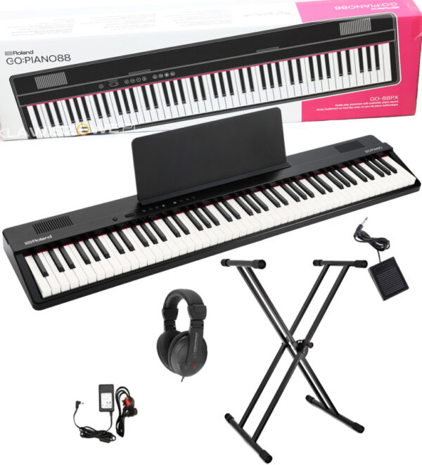 ROLAND GO:PIANO 88 (GO-88PX) + STATYW i SŁUCHAWKI