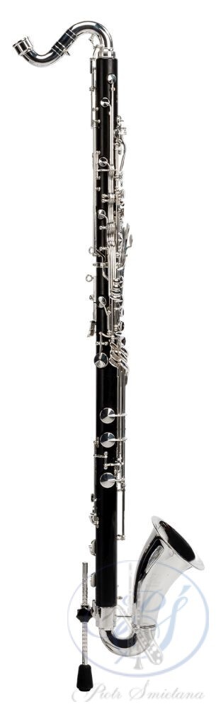 RZ profesjonalny klarnet basowy Bohema srebrny - RZ-CL 13401-01 RZ profesjonalny klarnet basowy Bohema srebrny - RZ-CL 13401-01