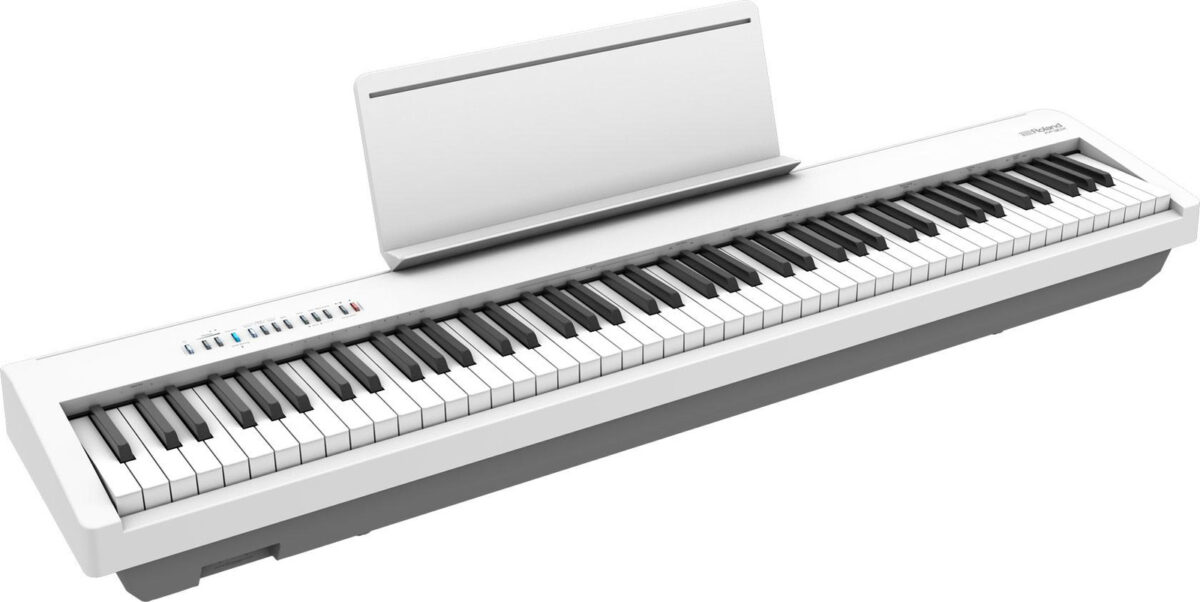 Roland FP-30X WH - pianino cyfrowe + sustain + pulpit Zestaw0