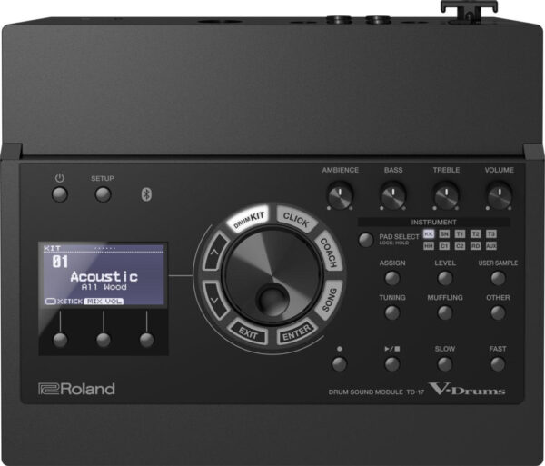 Roland TD-17KV2 V-drums - perkusja elektroniczna z ramą MDS-COM0