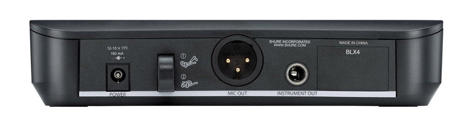 SHURE BLX24/PG58 - mikrofon bezprzewodowy0 SHURE BLX24/PG58 - mikrofon bezprzewodowy0