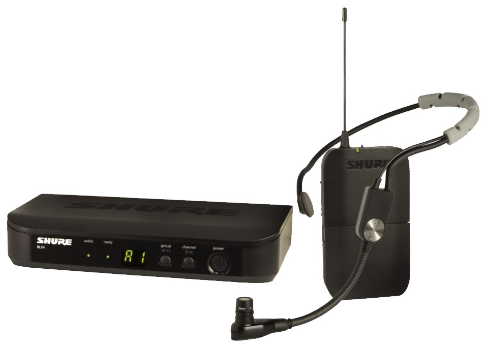 Shure BLX14E/SM35 - system bezprzewodowy z mikrofonem nagłownym SM35 Shure BLX14E/SM35 - system bezprzewodowy z mikrofonem nagłownym SM35