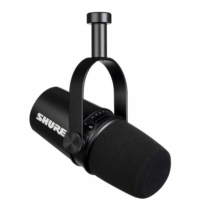 Shure MV7-K Czarny - Mikrofon do podcastów Shure MV7-K Czarny - Mikrofon do podcastów