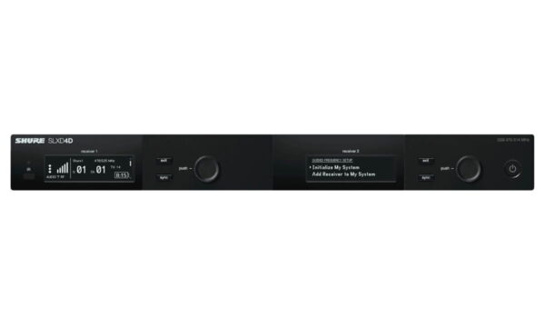 Shure SLXD4DE J53 odbiornik bezprzewodowy podwójny