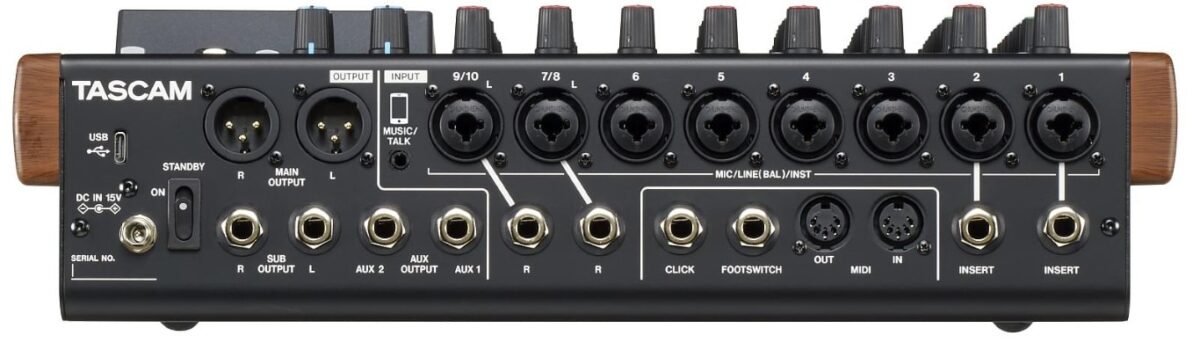 Tascam Model 12 - mikser, rejestrator, kontroler5