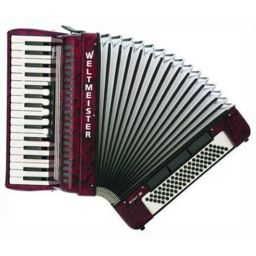 Weltmeister 34/80/III/5/3 red ACHAT akordeon Weltmeister 34/80/III/5/3 red ACHAT akordeon
