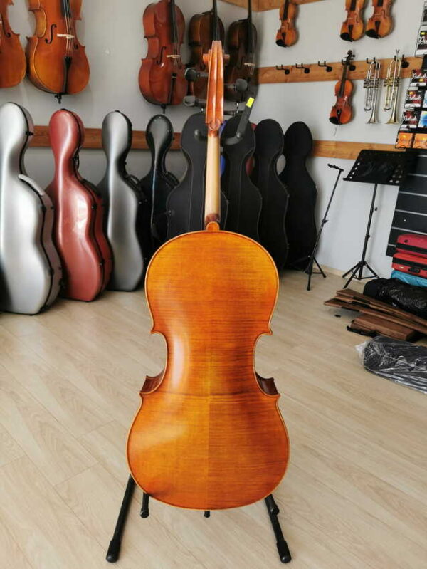 Wiolonczela lutnicza 4/4 Południowe Lutnictwo Virtuoso0