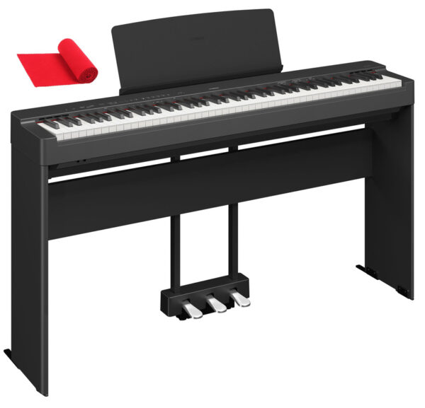 YAMAHA P-225 bk ZESTAW STATYW + PEDAŁY