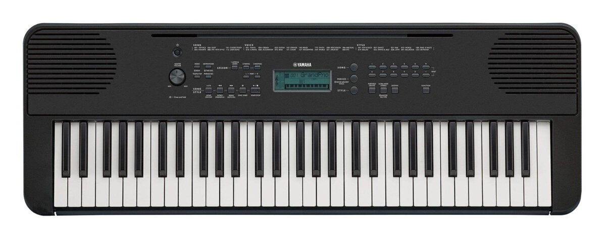 Yamaha PSR E360 B - Keyboard z klawiaturą dynamiczną (czarny)