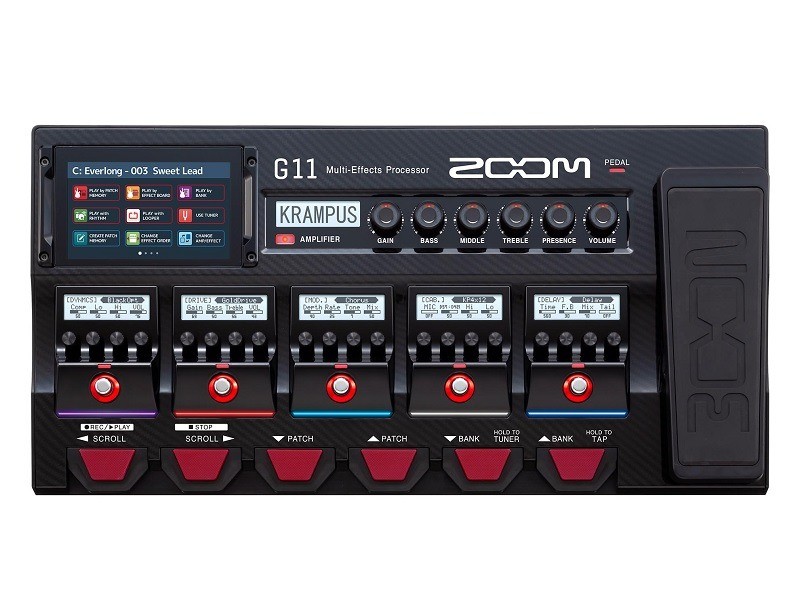 Zoom G11 - multiefekt gitarowy Zoom G11 - multiefekt gitarowy