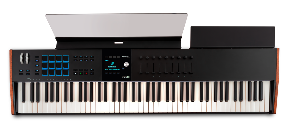 ARTURIA KeyLab 88 mk3 Black + statyw Wooden Legs4