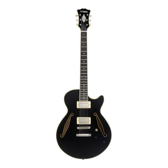D'Angelico Excel SS Tour Solid Black - B-stock gitara elektryczna