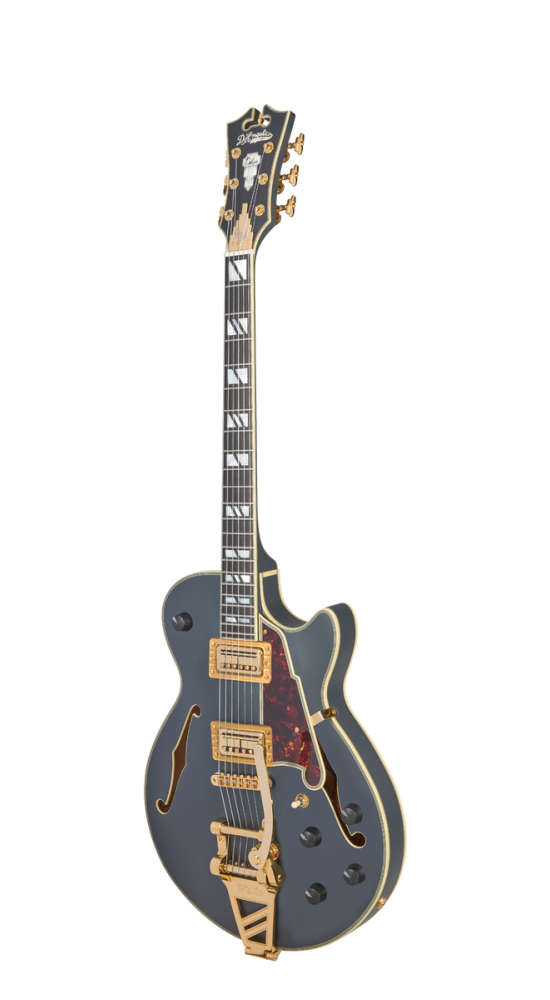 D’Angelico Deluxe Bobby Weir Matte Stone - gitara elektryczna0