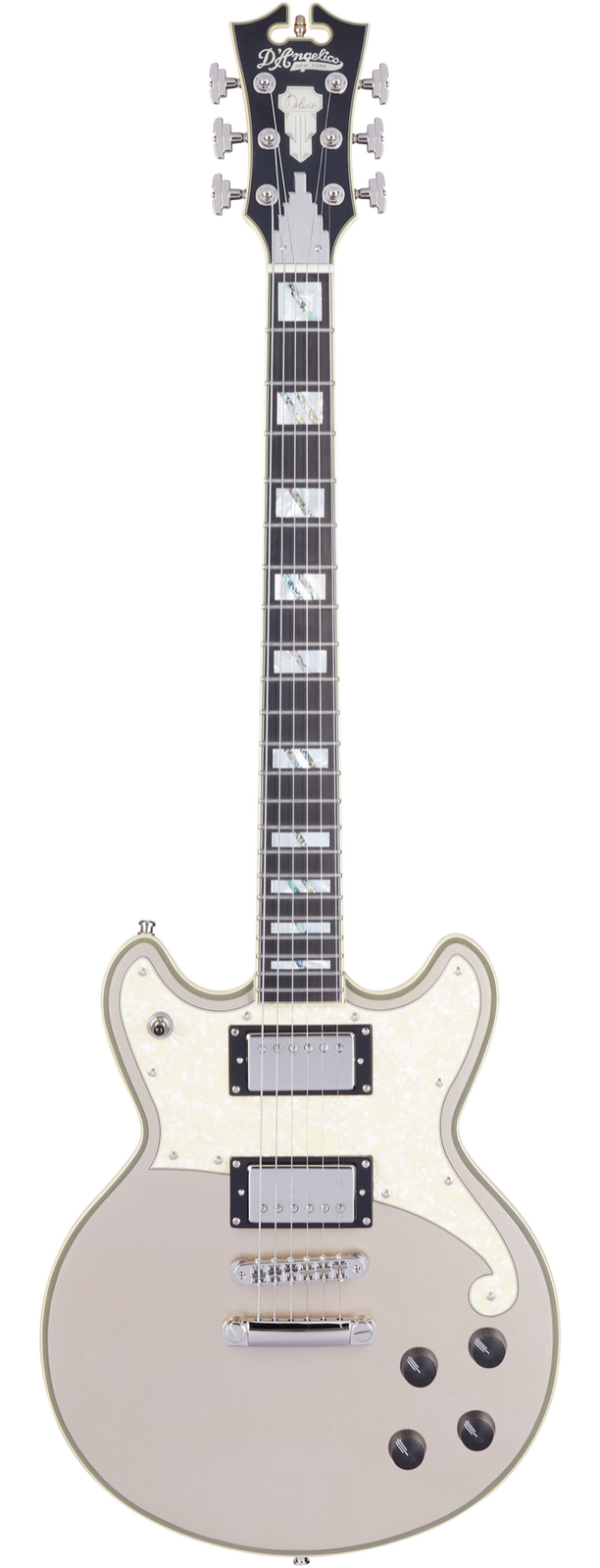 D’Angelico Deluxe Brighton Desert Black - gitara elektryczna