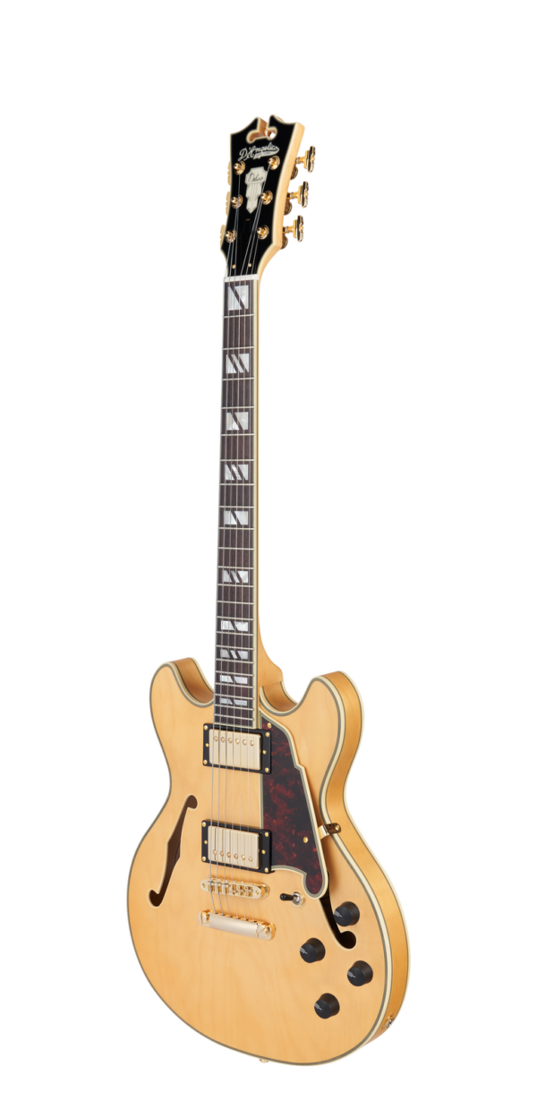 D’Angelico Deluxe Mini DC Satin Honey - gitara elektryczna0