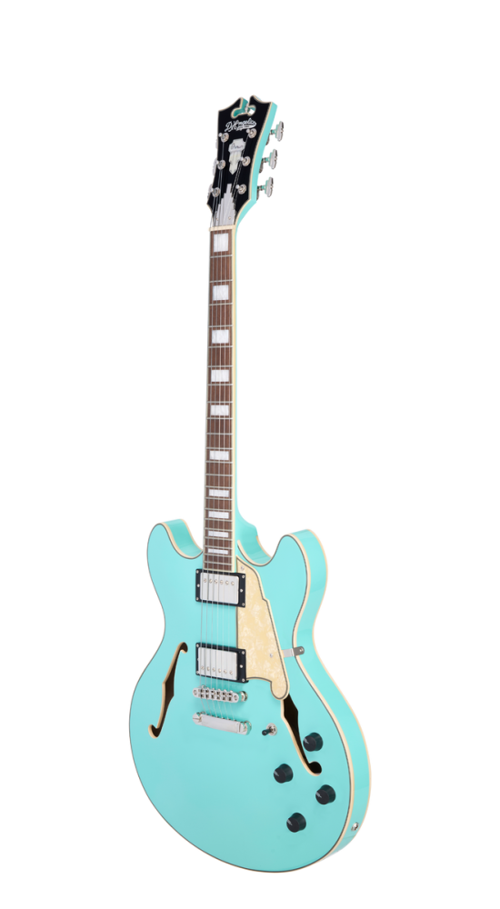 D'Angelico Premier DC Surf Green - gitara elektryczna0