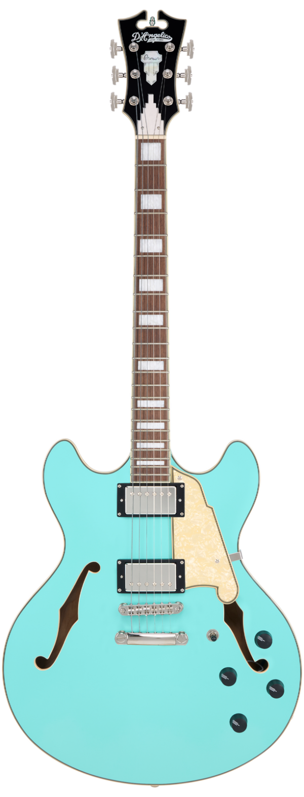 D'Angelico Premier DC Surf Green - gitara elektryczna