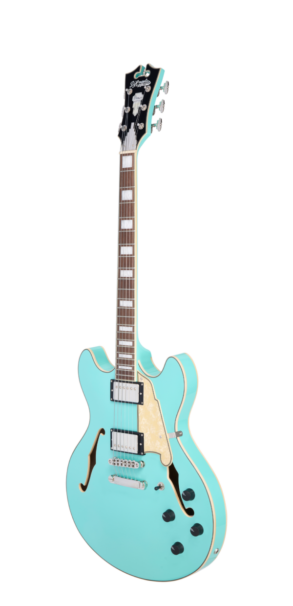 D'Angelico Premier DC Surf Green - gitara elektryczna0
