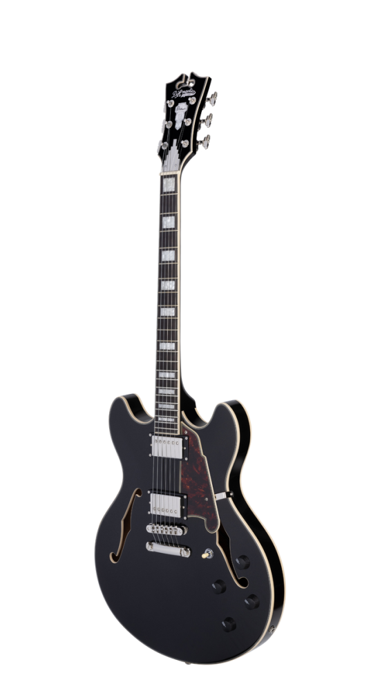 D'angelico Premier DC Black Flake - gitara elektryczna0