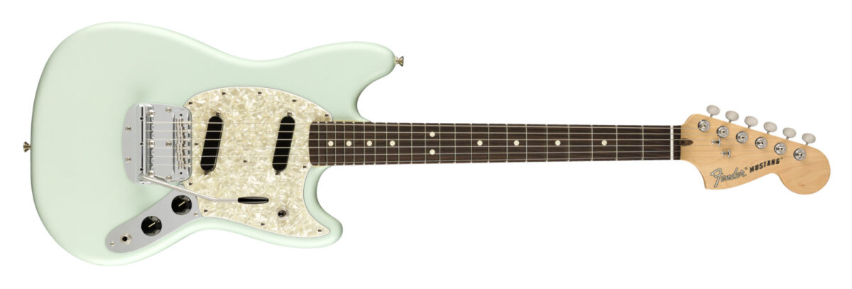 Fender American Performer Mustang RW Satin SBL