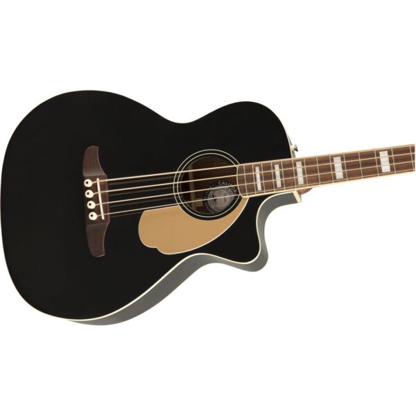 Fender Kingman Bass BLK ][ 4-strunowa elektro-akustyczna gitara basowa