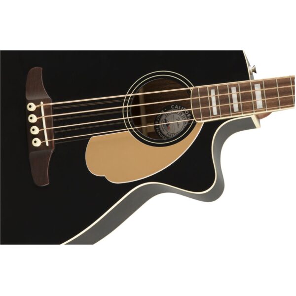 Fender Kingman Bass BLK ][ 4-strunowa elektro-akustyczna gitara basowa0