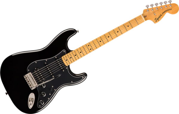 Fender Squier Classic Vibe '70s Stratocaster HSS MN BPG BLK – gitara elektryczna