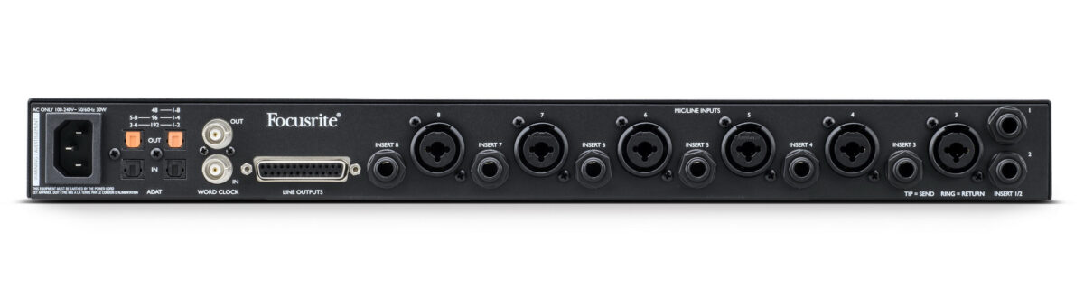 Focusrite Clarett+ OctoPre2