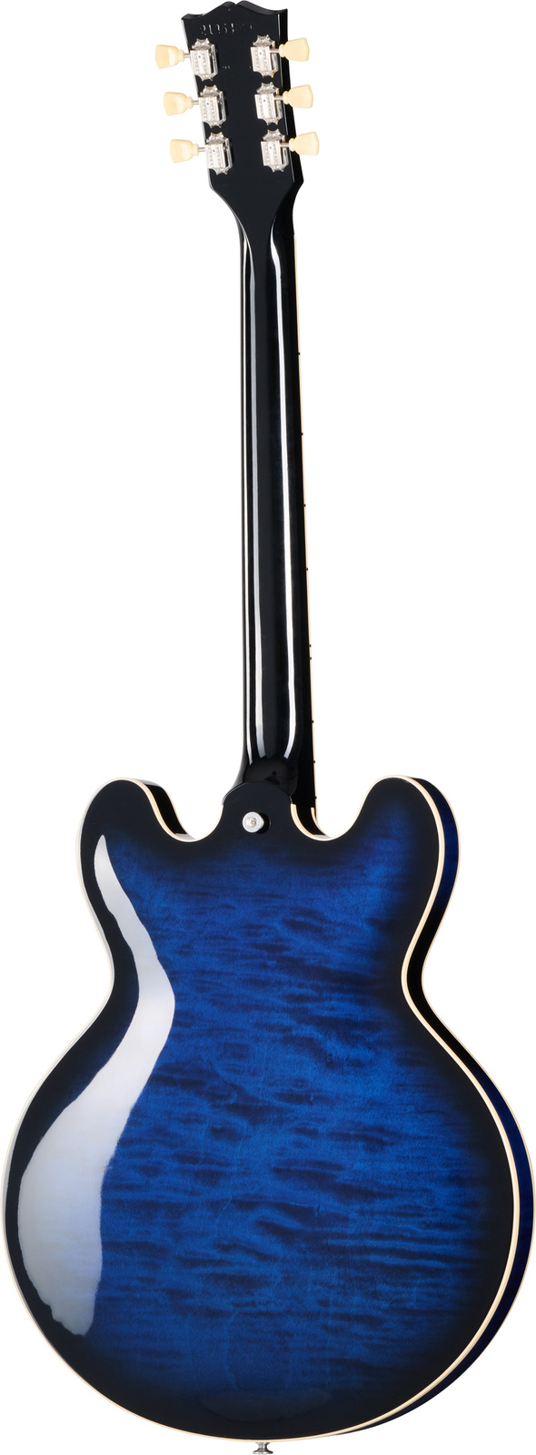 Gibson ES-335 Figured Deep Ocean Burst gitara elektryczna0