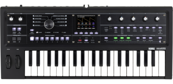 KORG microKORG mk2 MBK（Metallic Black)0